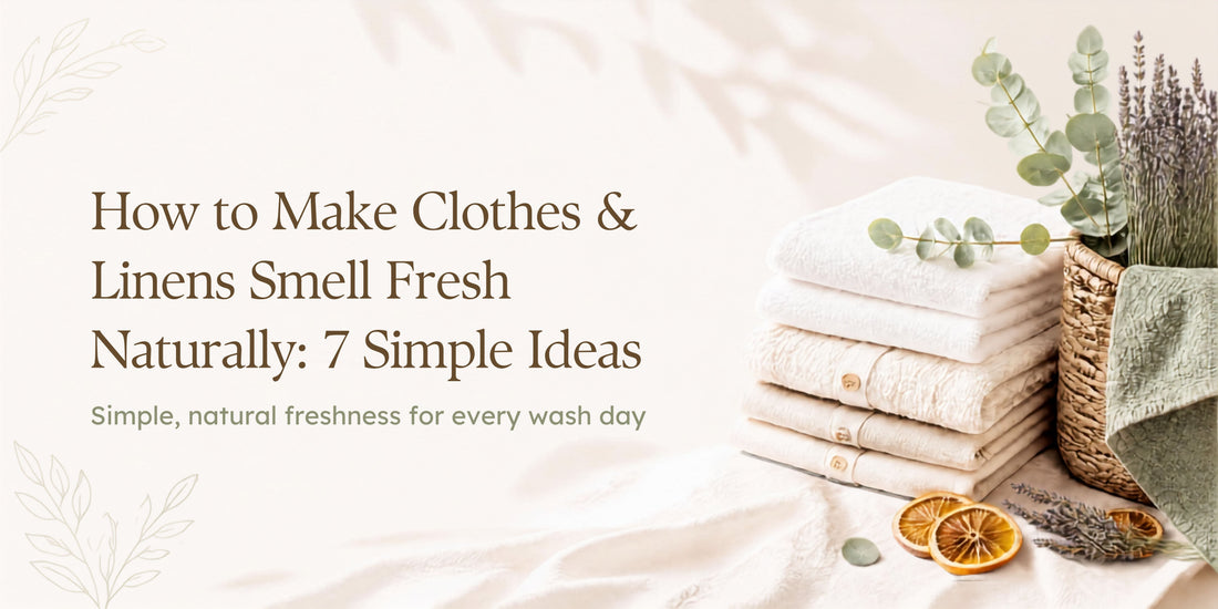 How to Make Clothes &amp; Linens Smell Fresh Naturally: 7 Simple Ideas