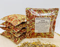 Handmade Natural Balsam Fir and Orange Essential Oil Pillow Sachet Abstract Design
