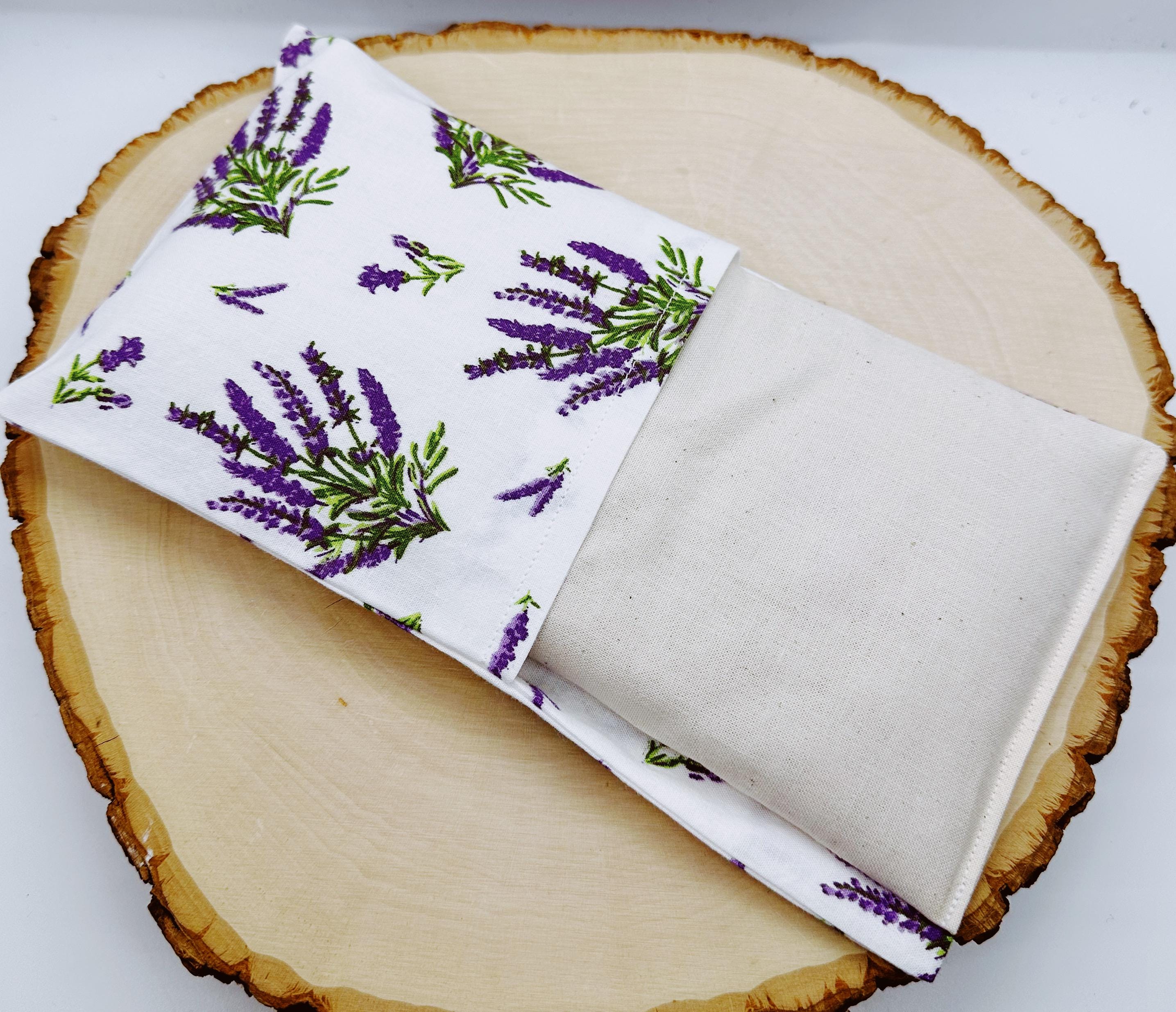 Handmade Lavender Eye Pillow: Weighted Cotton, Headache & Stress Relief