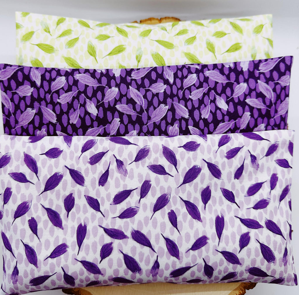 Handmade Lavender Eye Pillow: Weighted Cotton, Headache & Stress Relief