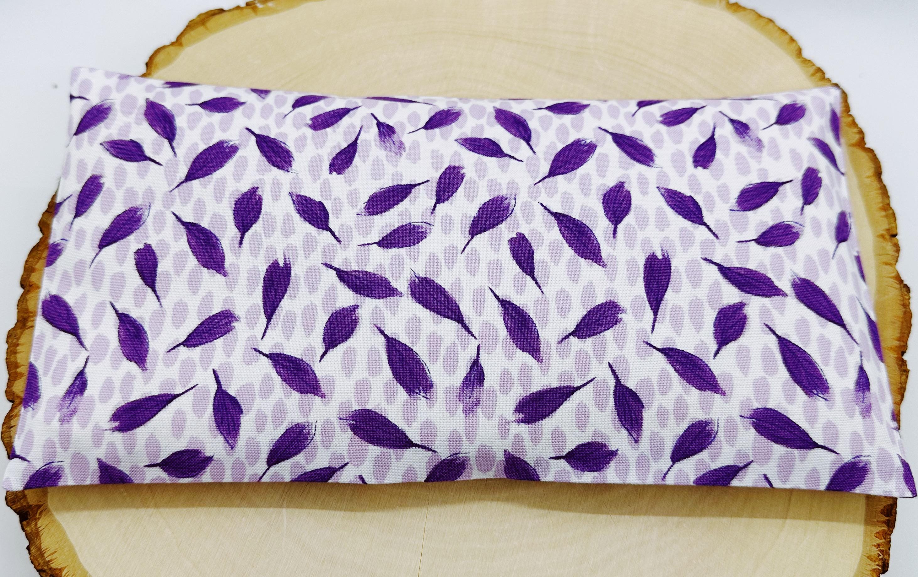 Handmade Lavender Eye Pillow: Weighted Cotton, Headache & Stress Relief