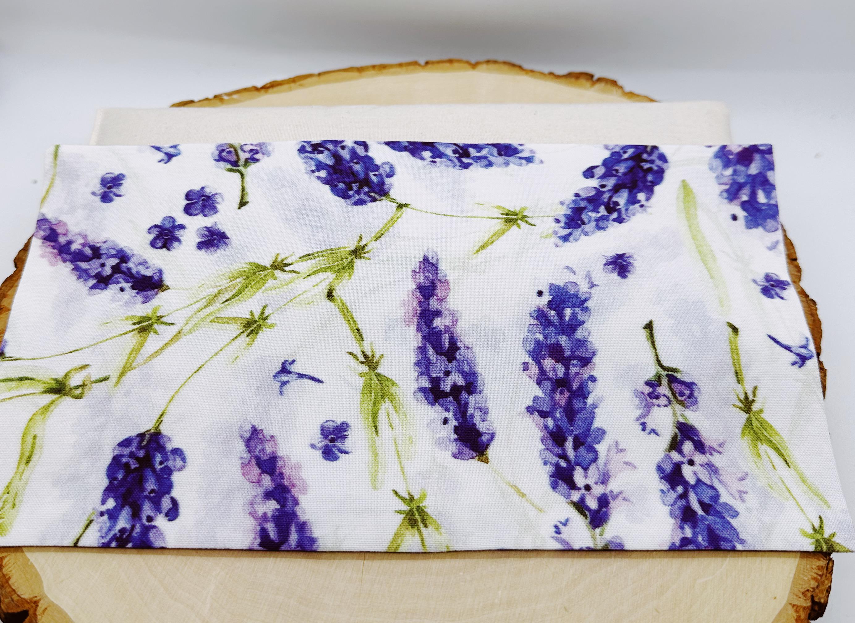 Handmade Lavender Eye Pillow: Weighted Cotton, Headache & Stress Relief
