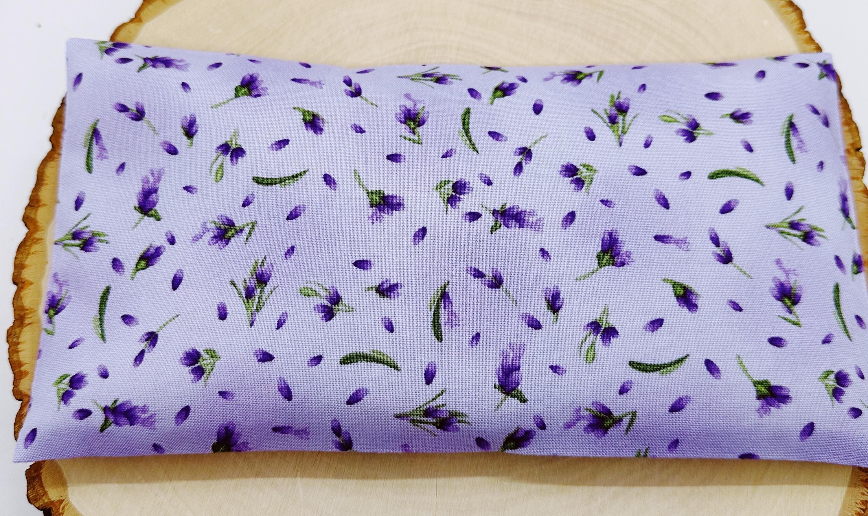 Handmade Lavender Eye Pillow: Weighted Cotton, Headache & Stress Relief