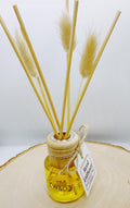 Black Spruce Reed Diffuser: Orange & Pine Essential Oils, Eco-Friendly