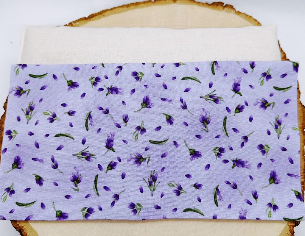 Handmade Lavender Eye Pillow: Weighted Cotton, Headache & Stress Relief