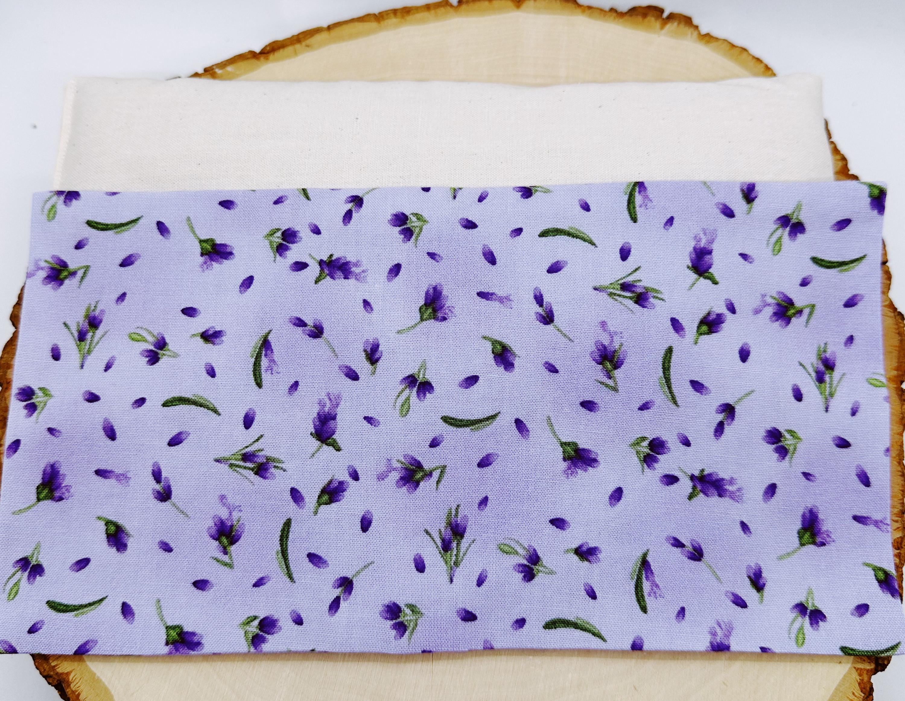 Handmade Lavender Eye Pillow: Weighted Cotton, Headache & Stress Relief