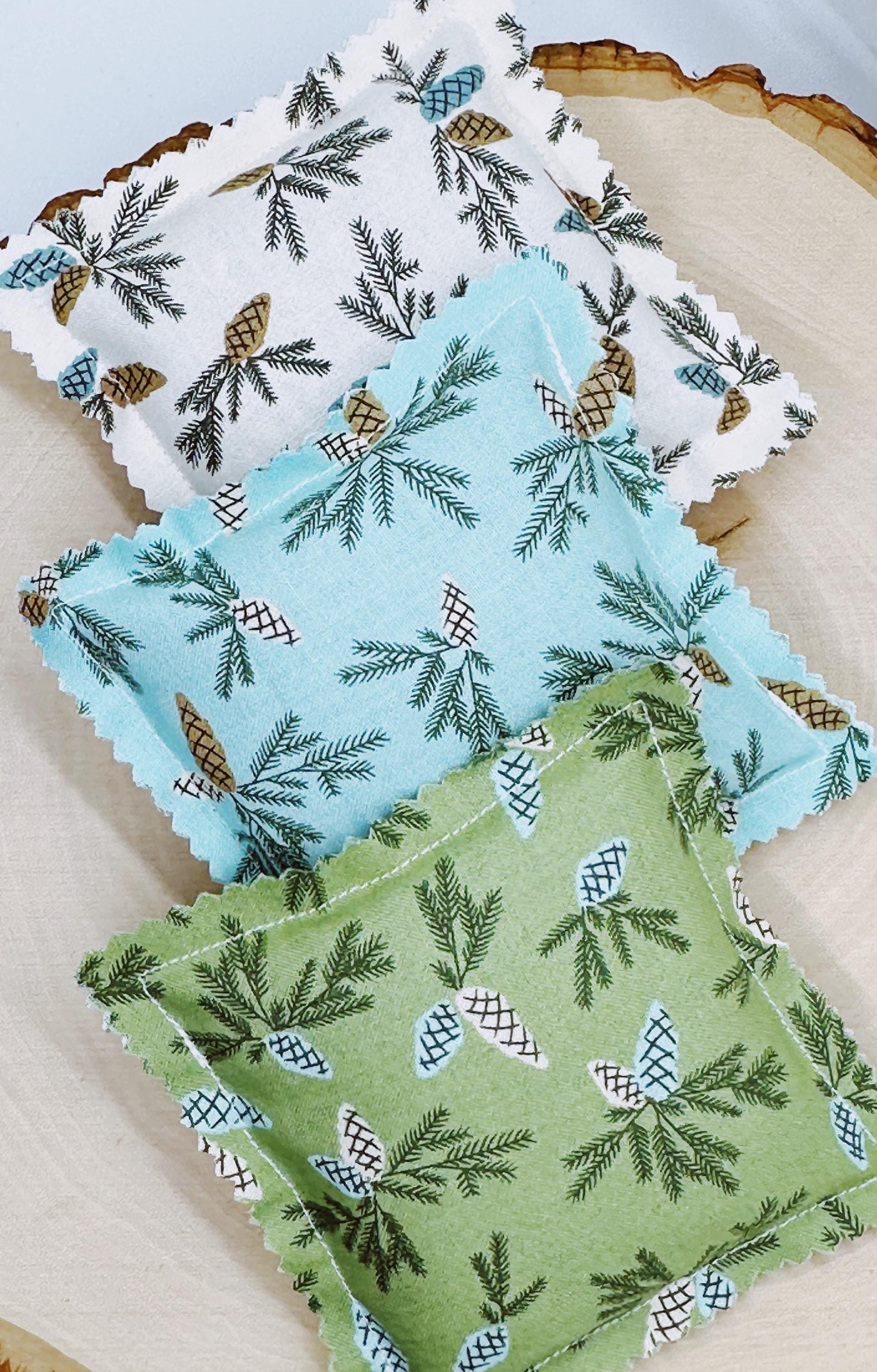 Balsam Fir Sachet Set: Essential Oils, Natural Freshener