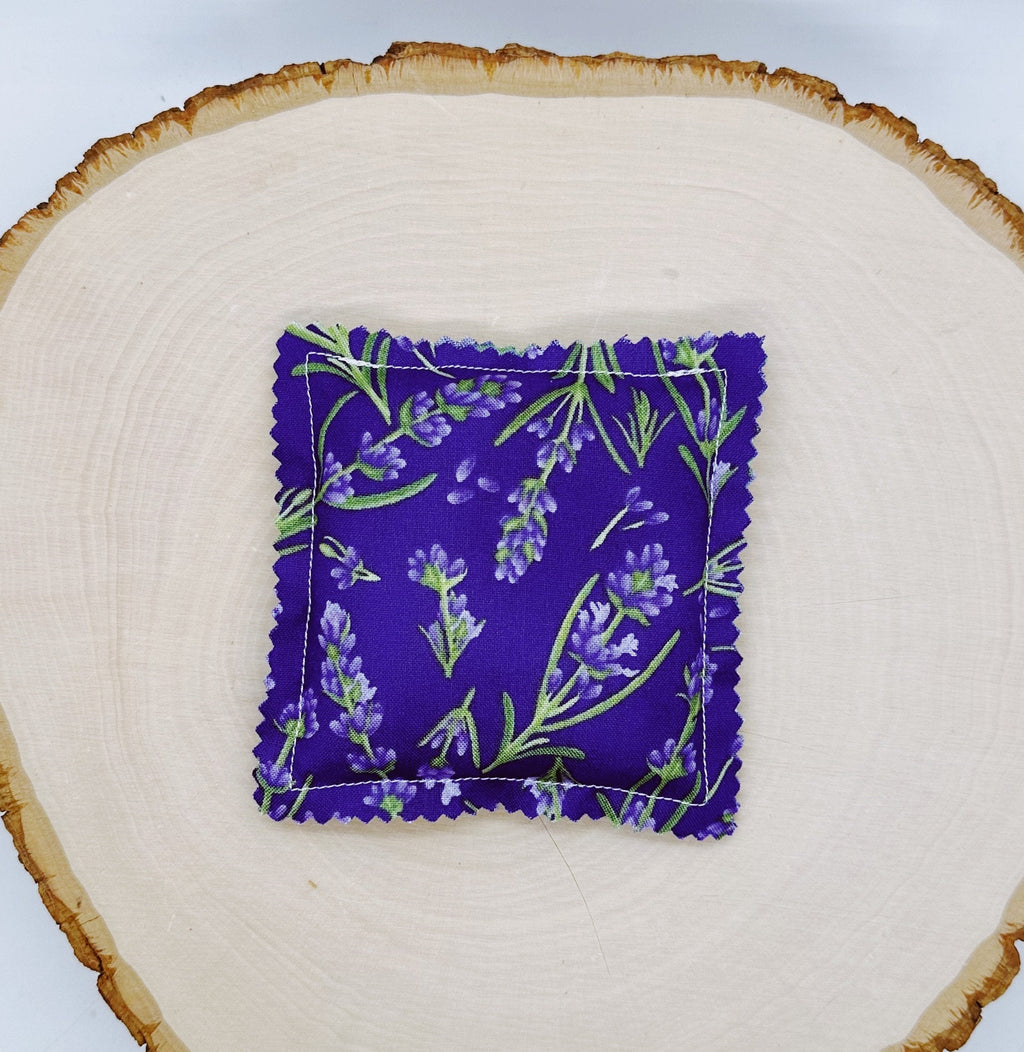 Handmade Lavender Sachet infused with Essential Oils - Purple Lavender Blessings