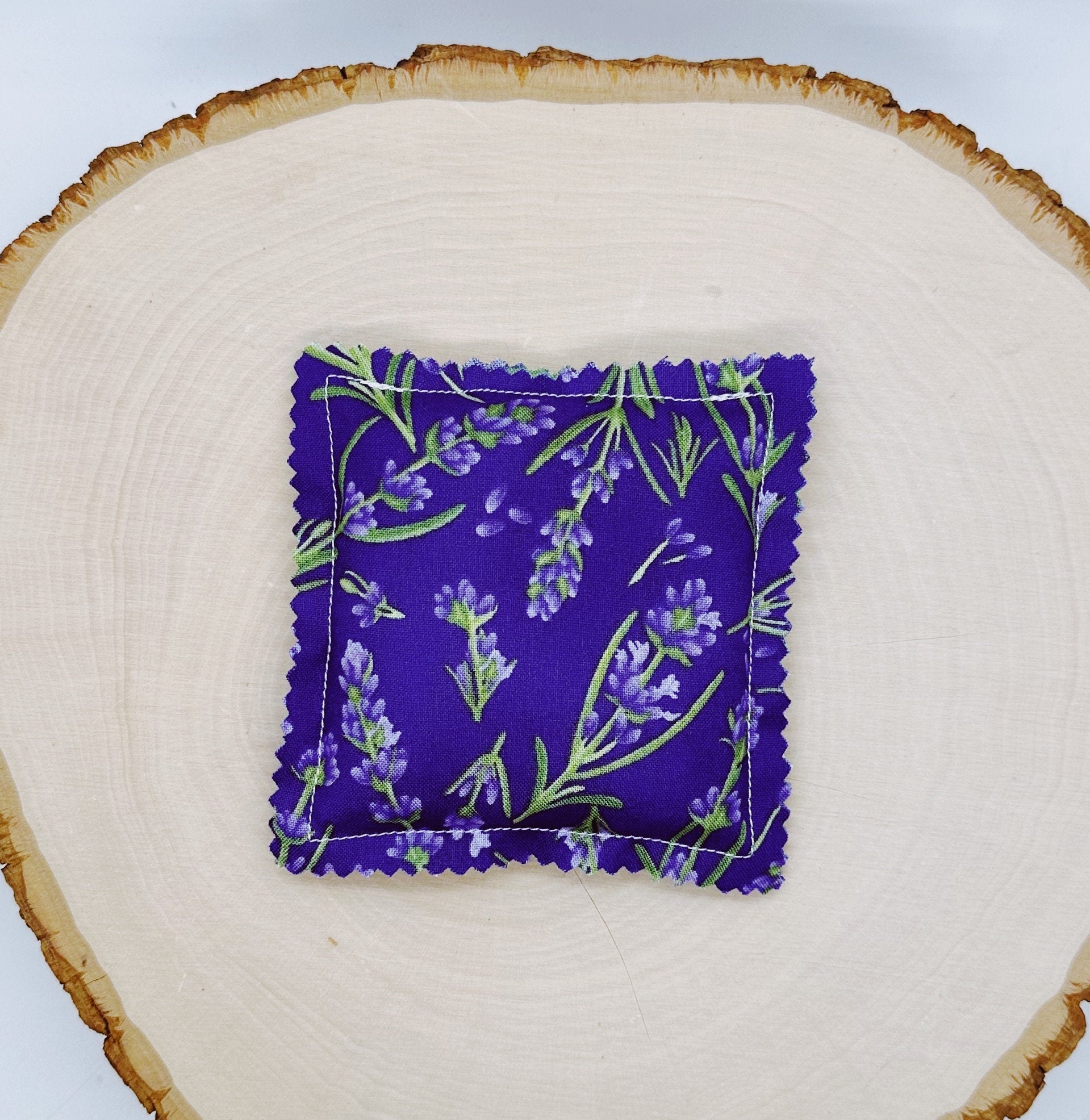 Handmade Lavender Sachet infused with Essential Oils - Purple Lavender Blessings