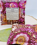Handmade Aromatic Lavender & Rose Sachet with Patchouli - Natural Drawer Freshener, Love-Inspired Gift