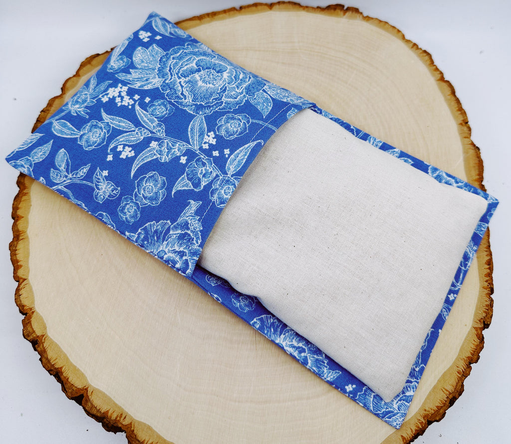 Handmade Lavender Eye Pillow: Weighted Cotton, Headache & Stress Relief