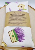 Handmade Lavender Eye Pillow: Weighted Aromatherapy, Washable Cotton Cover