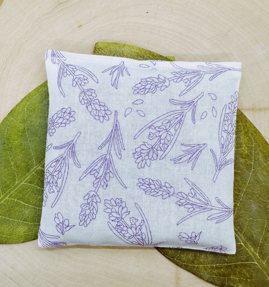 Lavender Dryer Sachet: Reusable Cotton Bag, Eco-Friendly Aromatherapy