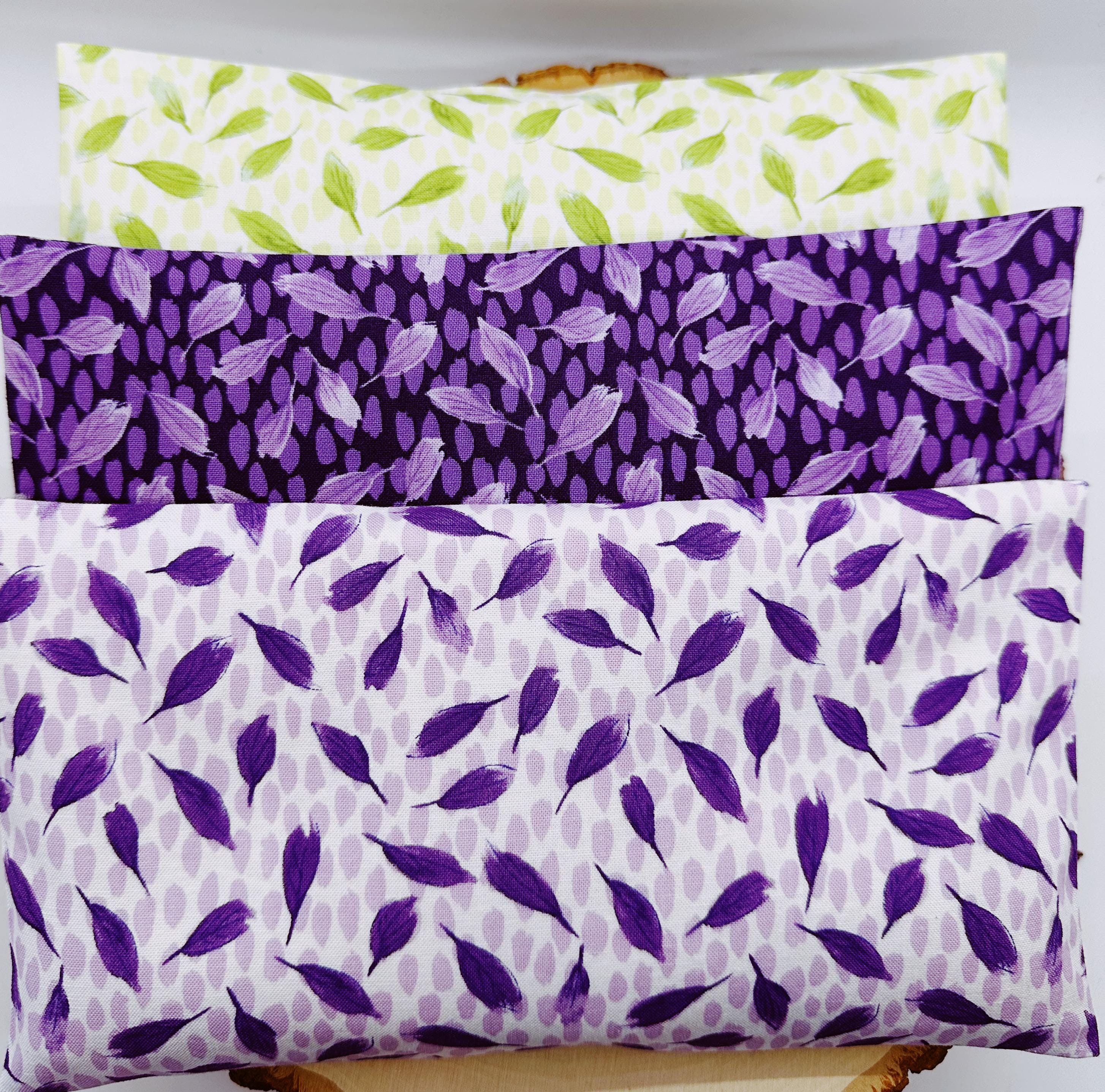 Handmade Lavender Eye Pillow: Weighted Cotton, Headache & Stress Relief