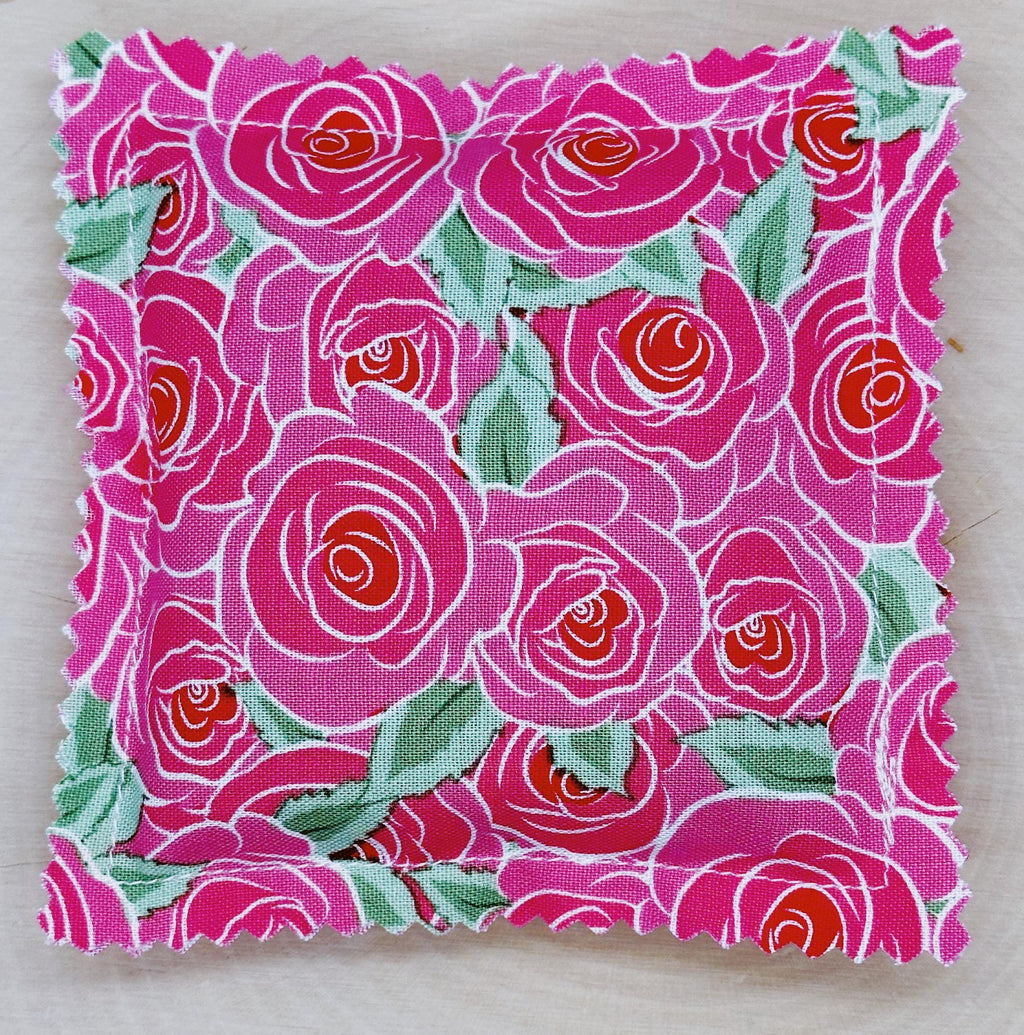 Handmade Rose Petals Sachet: Essential Oil-Infused Natural Deodorizer for Closets, Drawers & Gifts