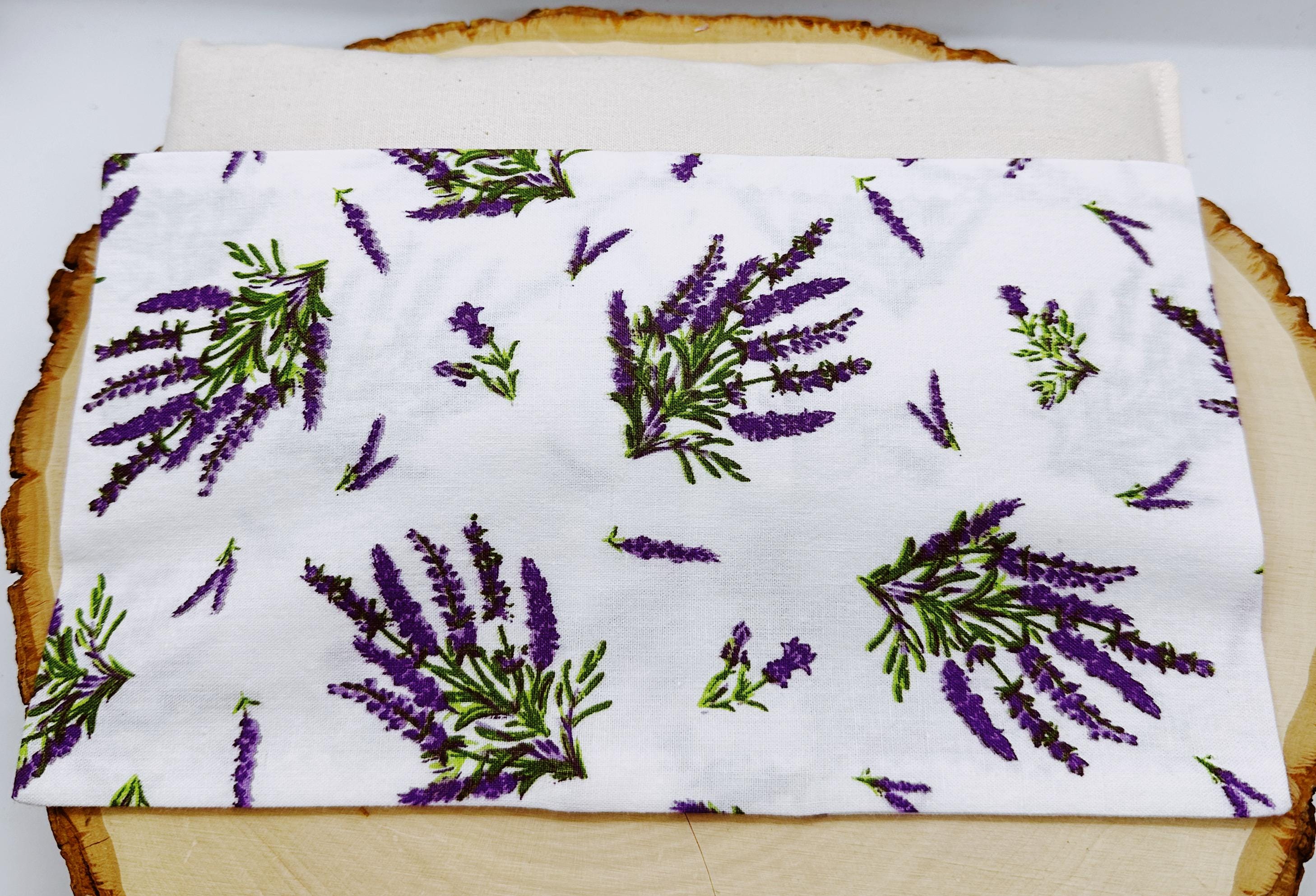 Handmade Lavender Eye Pillow: Weighted Cotton, Headache & Stress Relief