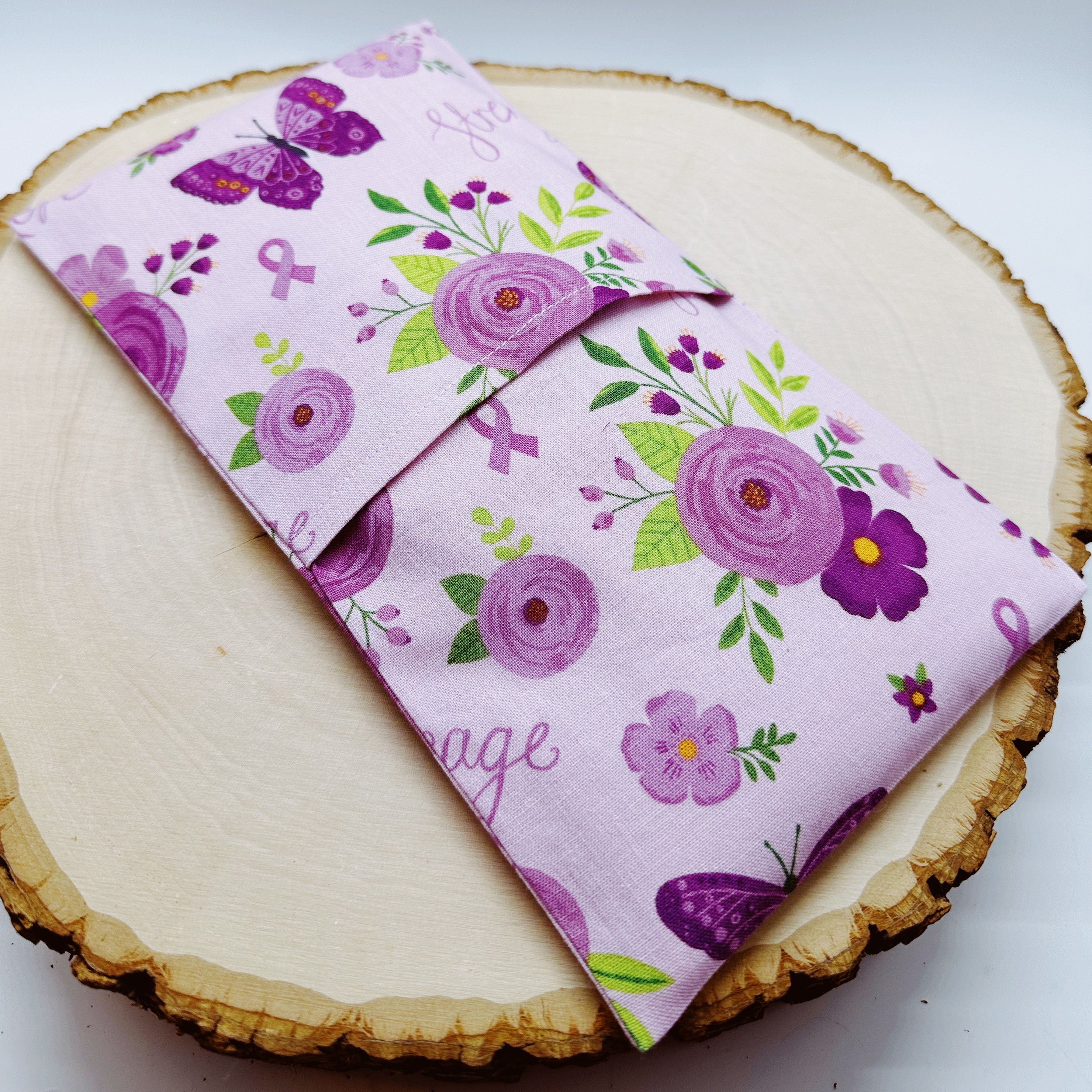 Handmade Lavender Eye Pillow: Weighted Aromatherapy, Headache Relief