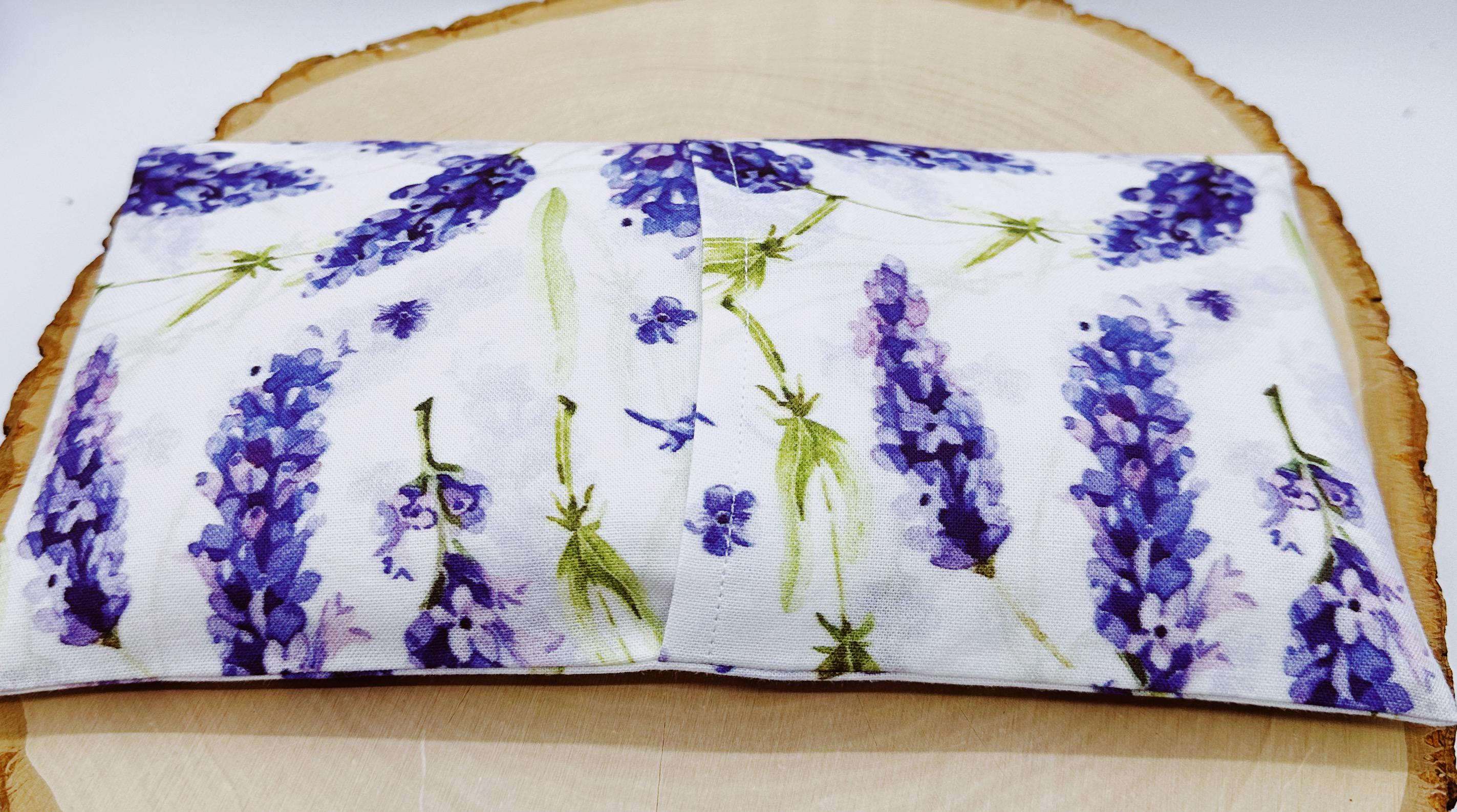Handmade Lavender Eye Pillow: Weighted Cotton, Headache & Stress Relief