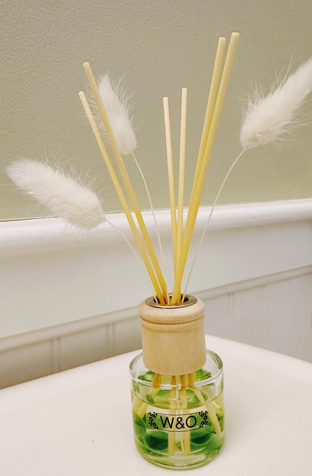 Reed Diffuser Cucumber Citrus Mint - Spa Scent Eco-friendly Essential Oils Fragrance