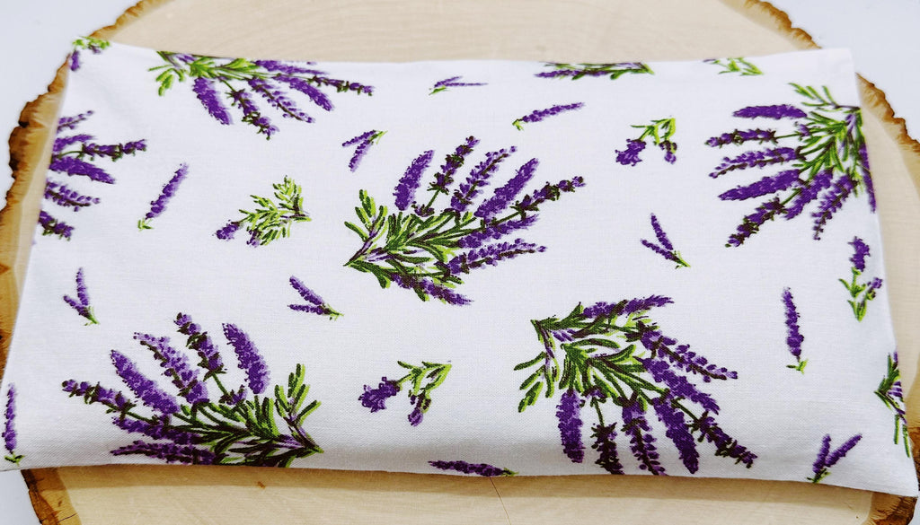 Handmade Lavender Eye Pillow: Weighted Cotton, Headache & Stress Relief