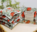 Balsam Fir Sachet: Essential Oils, Cardinals Fabric, Natural Aroma