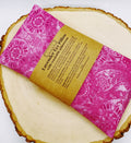 Lavender Eye Pillow: Weighted Flax Seed, Washable Cotton Cover