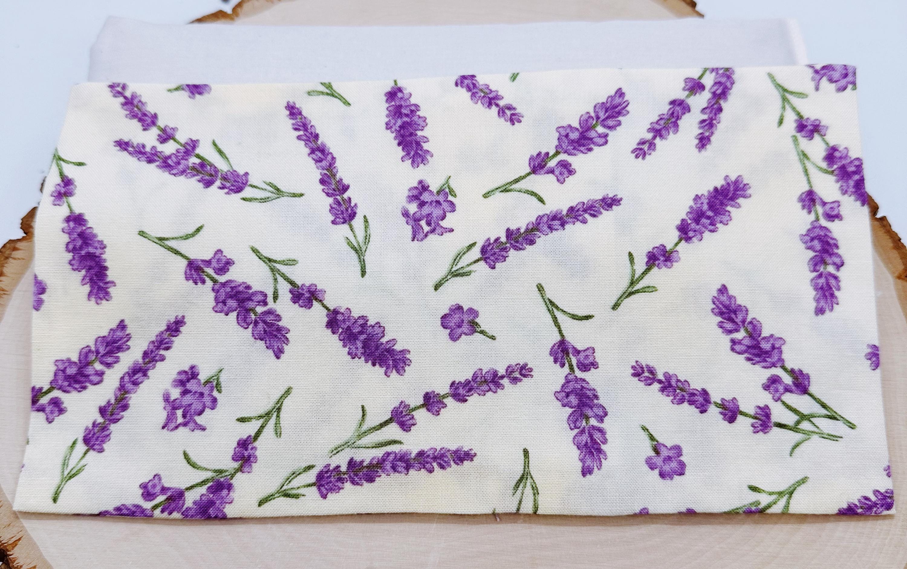 Handmade Lavender Eye Pillow: Weighted Aromatherapy, Washable Cover