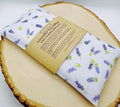 Handmade Lavender Eye Pillow: Weighted Cotton, Headache & Stress Relief, Light bleu lavender