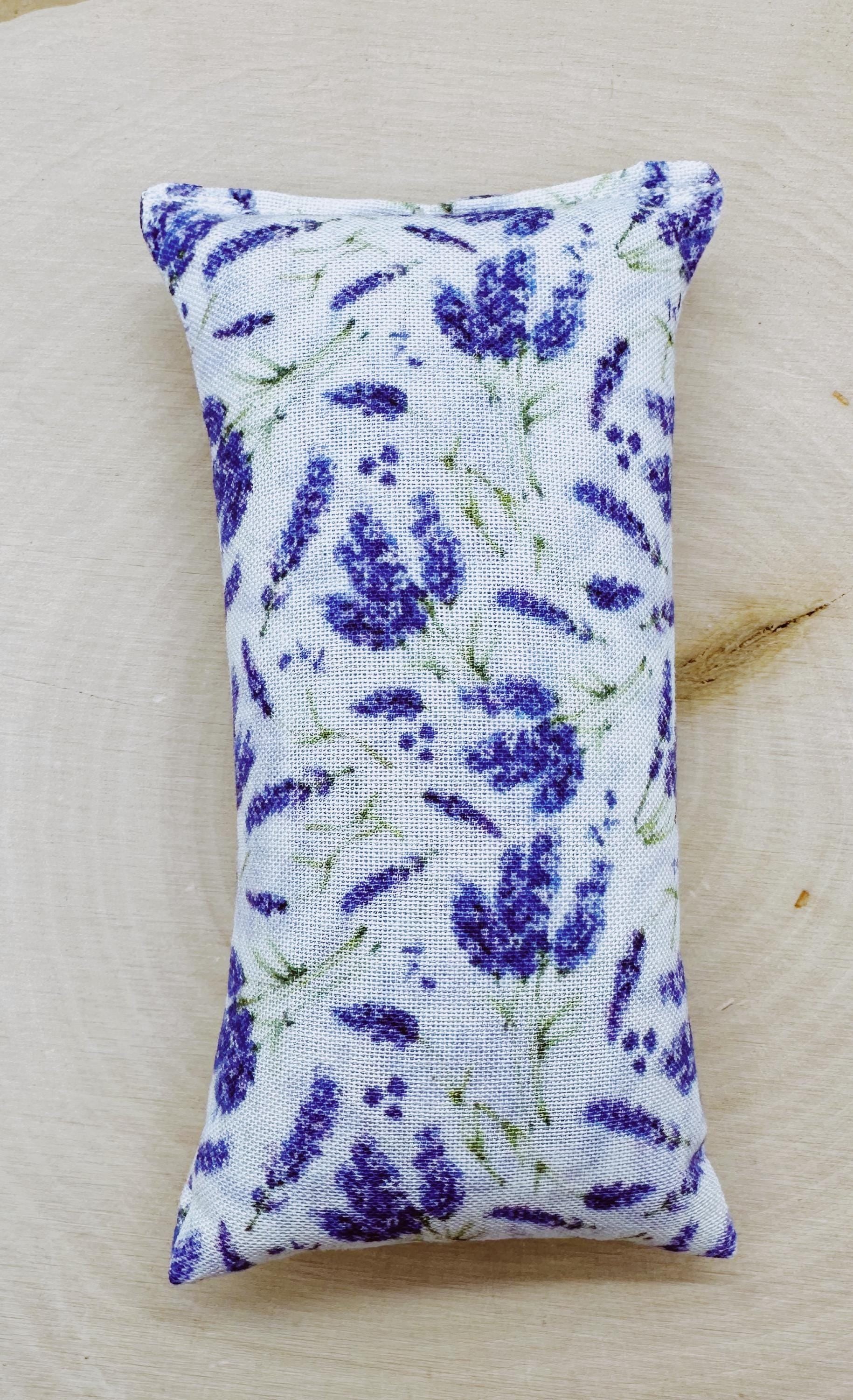 Lavender Calm Pillow, Stress Relief Aromatherapy, Hand Pillow, White Lavender