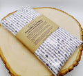 Handmade Natural Weighted Lavender Eye Pillow for Yoga, Headache Relief, Washable Cover, Lavender Inspiration