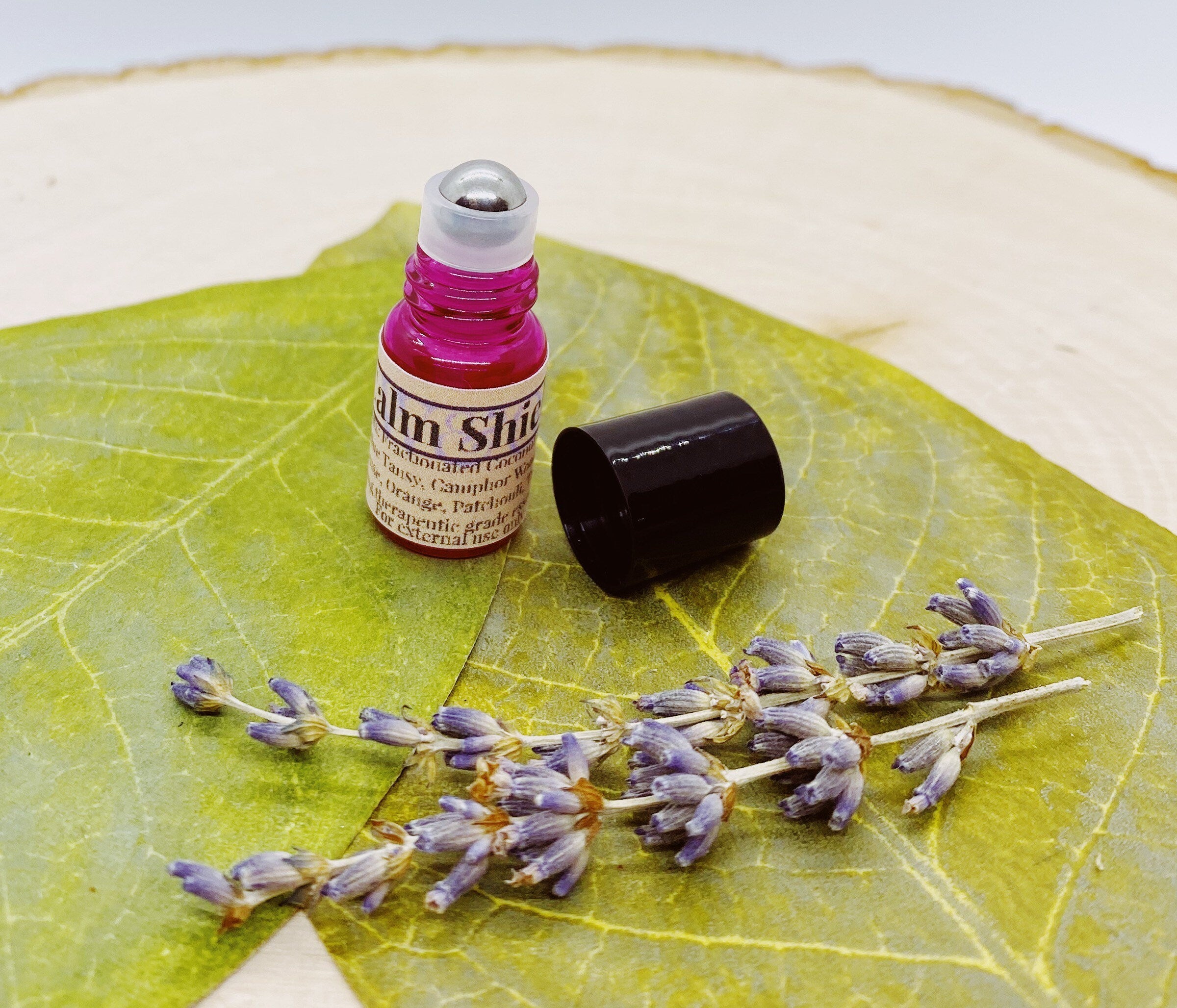 Lavender Eye Pillow and Essential Oil Duo for Aromatherapy and Relaxation