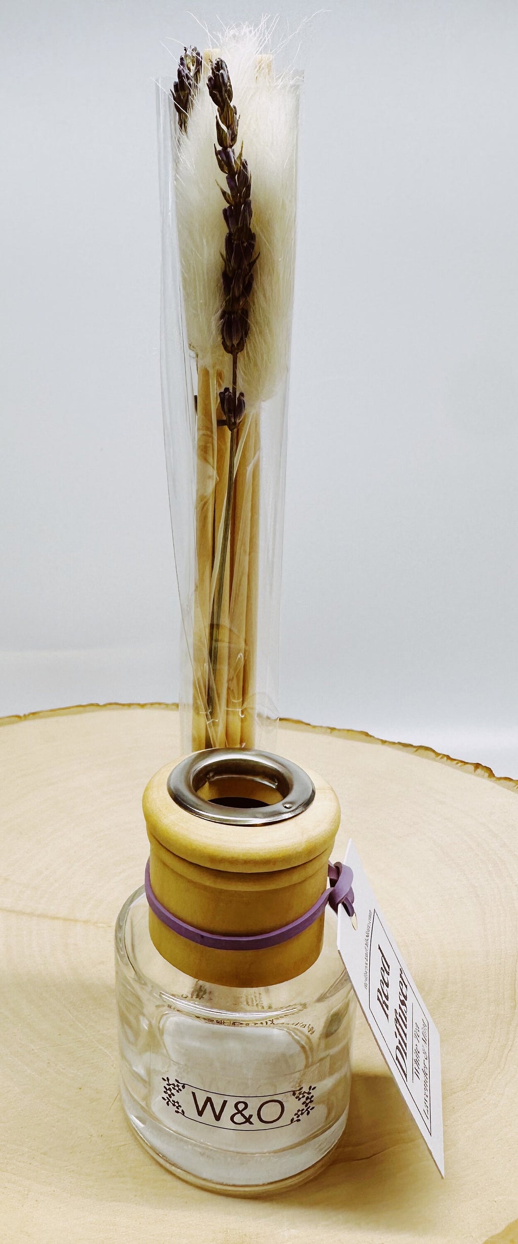 Reed Diffuser White Tea Lavender Mint - Spa Scent Eco-friendly Essential Oils Fragrance
