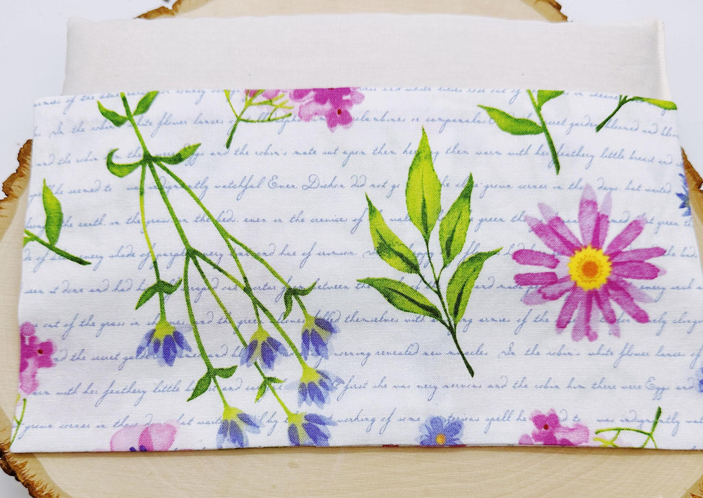 Handmade Lavender Eye Pillow: Weighted Aromatherapy, Washable Cotton Cover