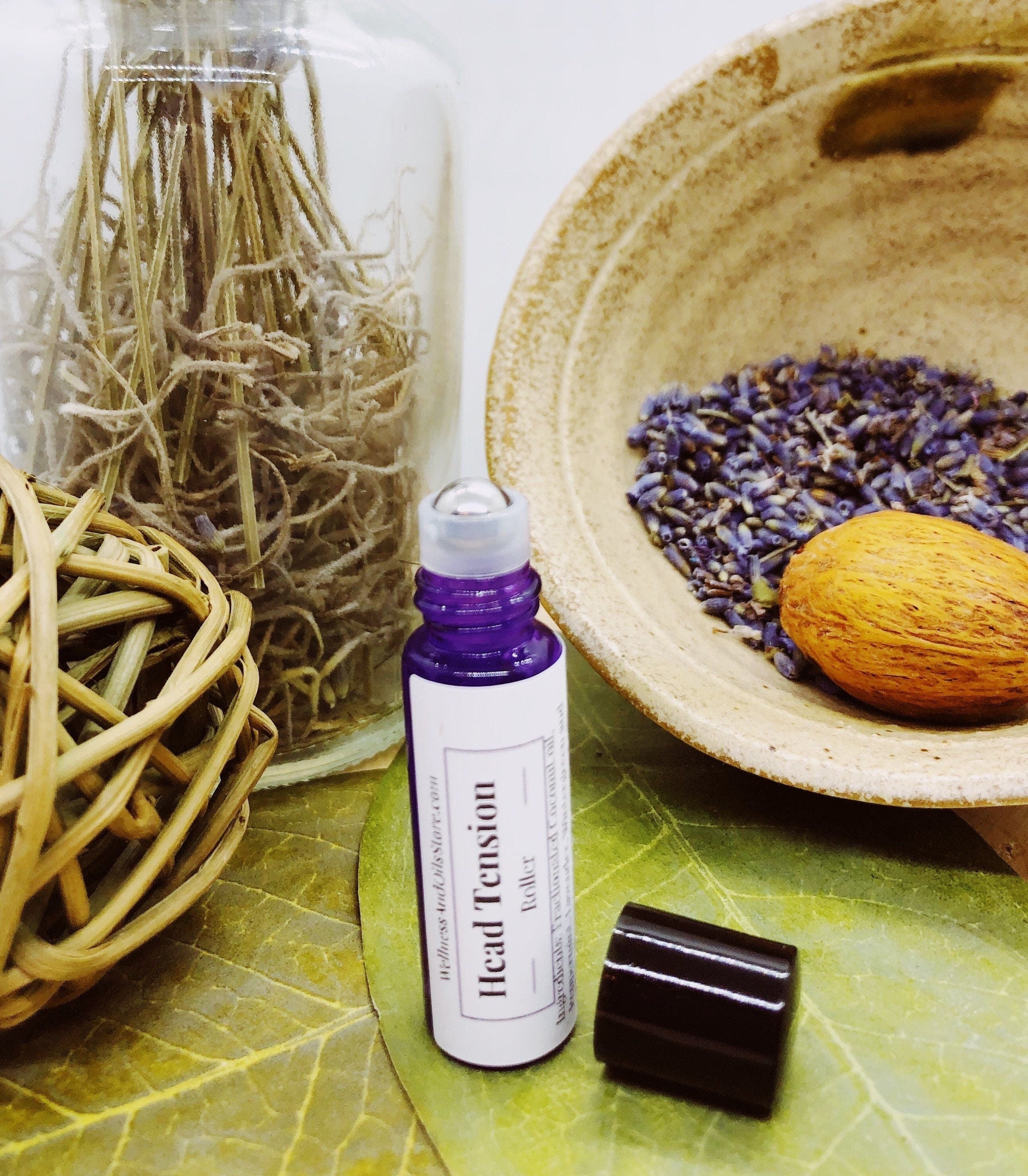 Head Tension Essential Oil Roller Aromatherapy