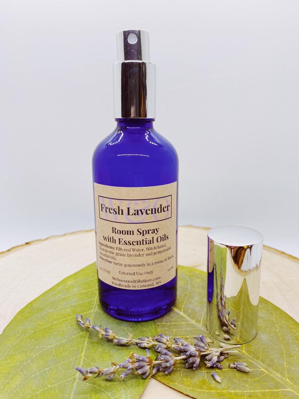 Lavender Essential Oil Room Spray: Natural Aromatherapy Mist - 3.4 oz