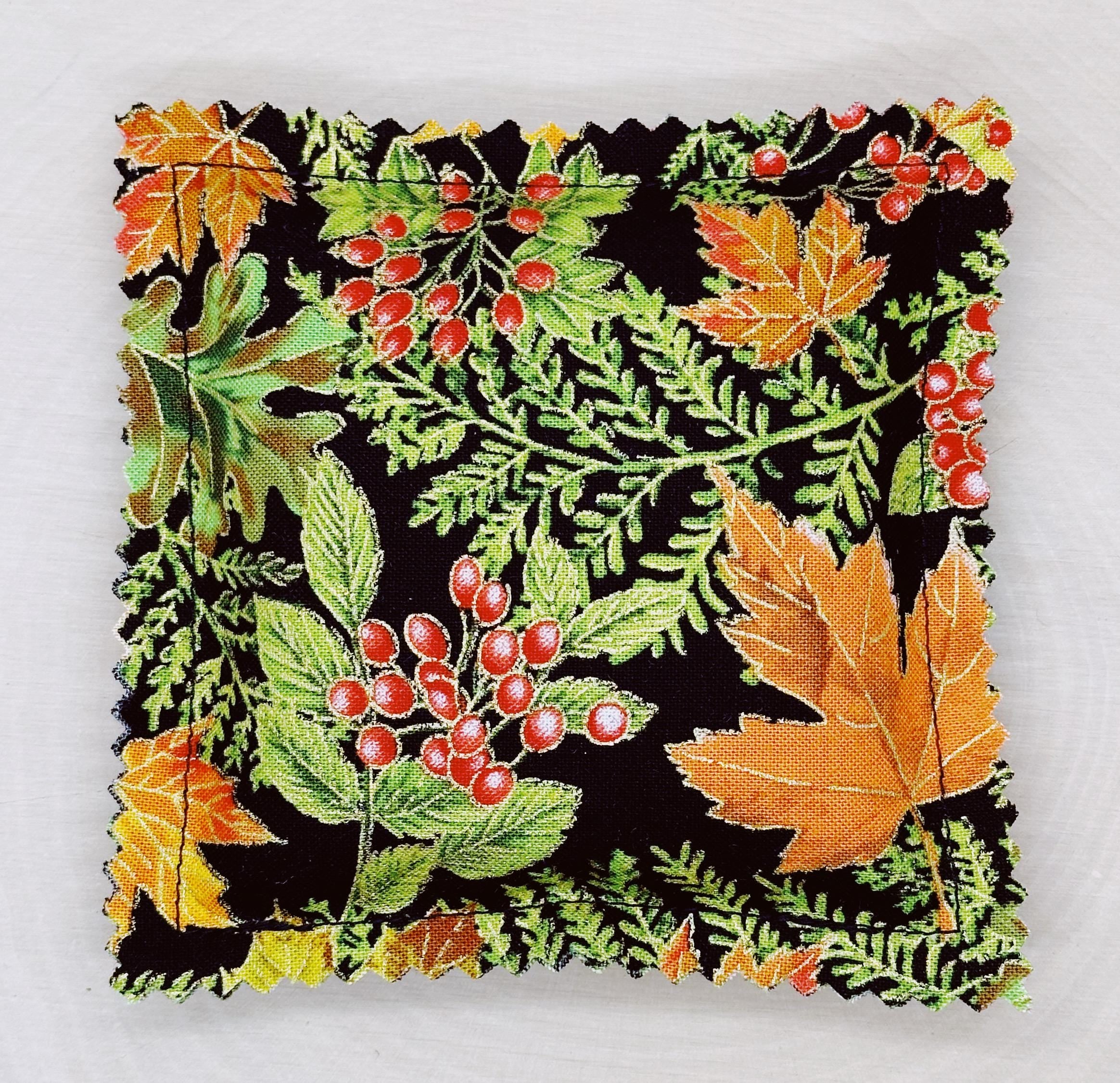Autumn Aromatherapy Sachet with Botanical and Essential oils