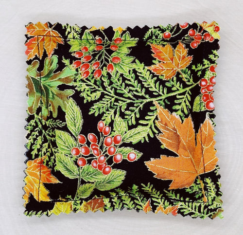 Autumn Aromatherapy Sachet with Botanical and Essential oils