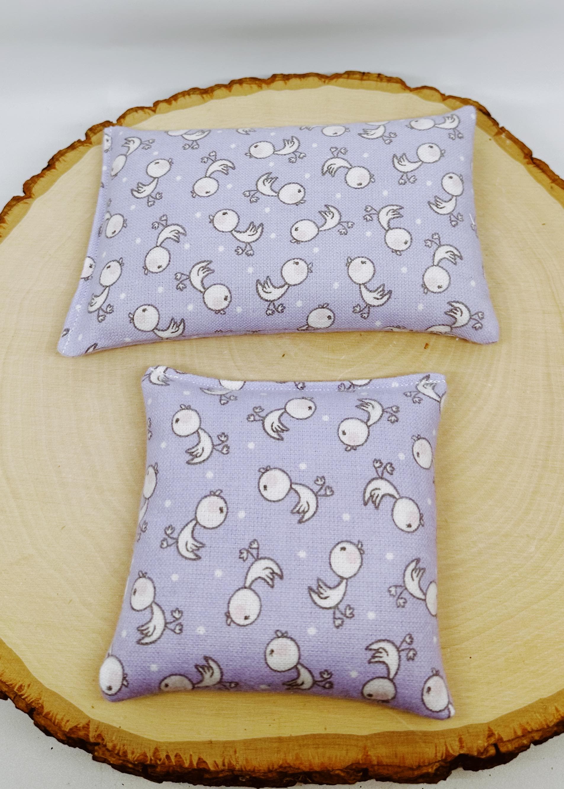Kids Lavender Flaxseed Boo Boo Pillow, Hot Cold Comfort Pack, Aromatherapy Heating Pad