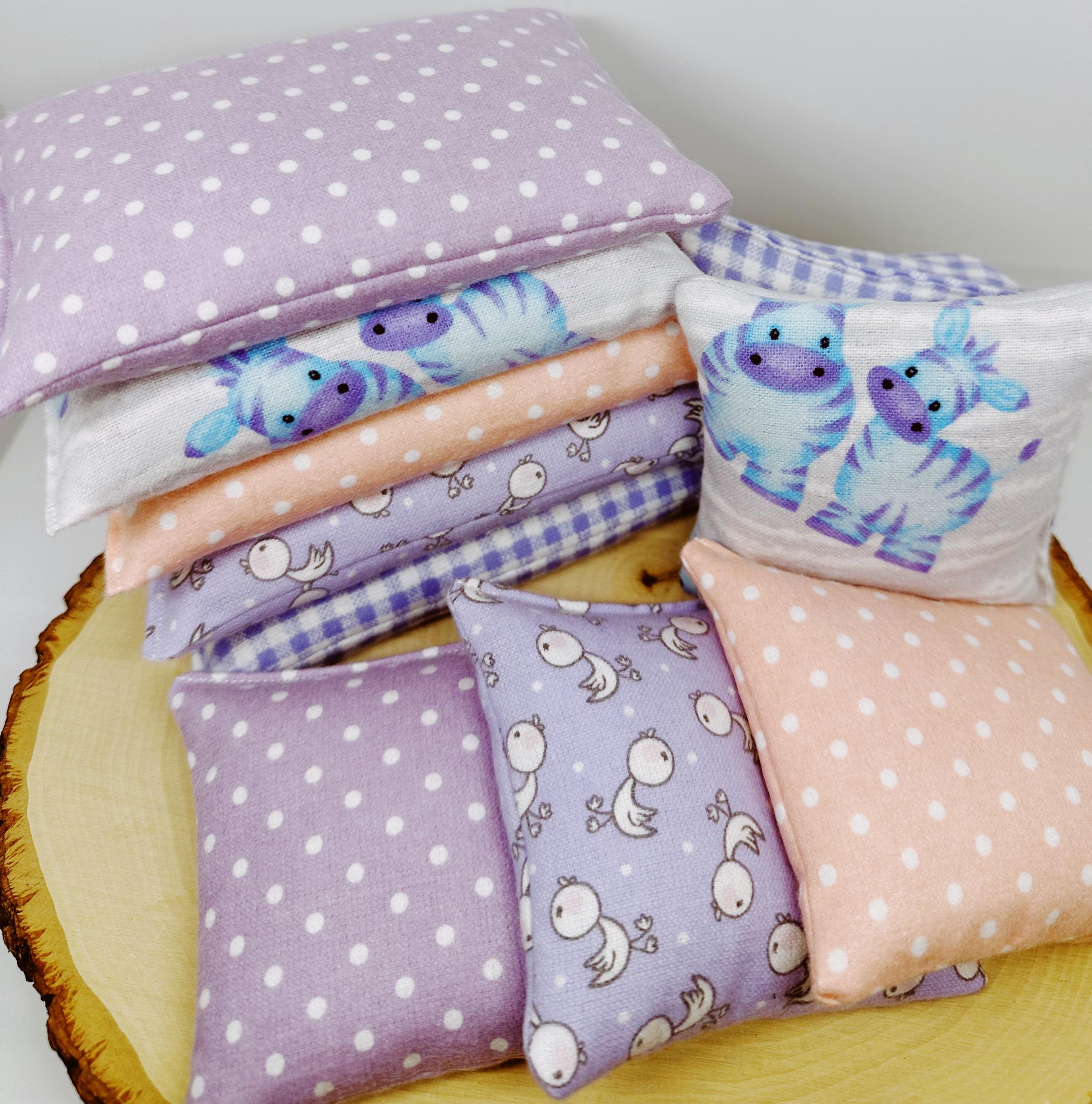 Kids Lavender Flaxseed Boo Boo Pillow, Hot Cold Comfort Pack, Aromatherapy Heating Pad