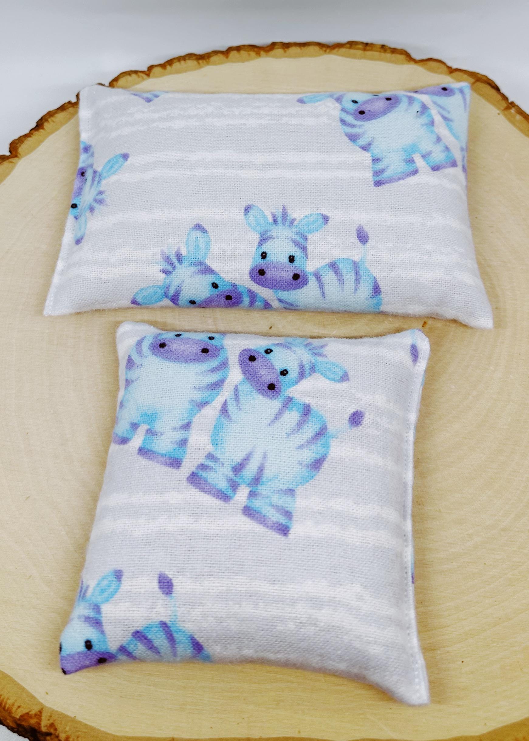 Kids Lavender Flaxseed Boo Boo Pillow, Hot Cold Comfort Pack, Aromatherapy Heating Pad